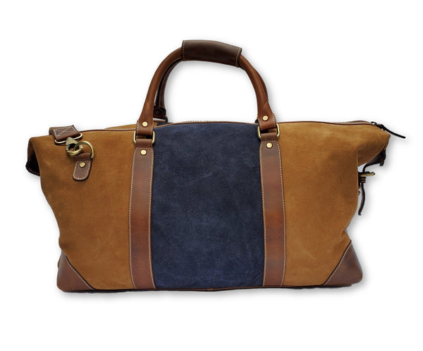 FH Wadsworth Suede Tote Bag